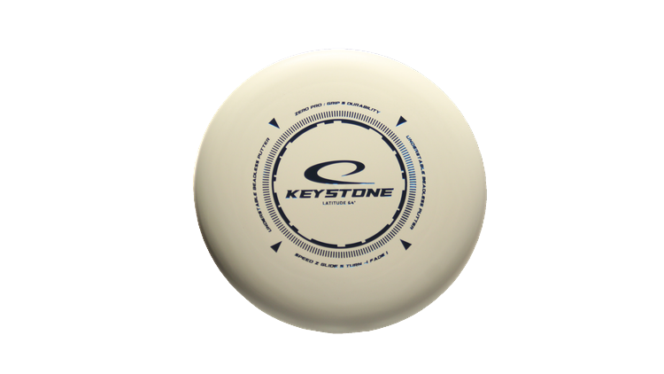 Latitude 64 Zero Pro Keystone Putter Front View