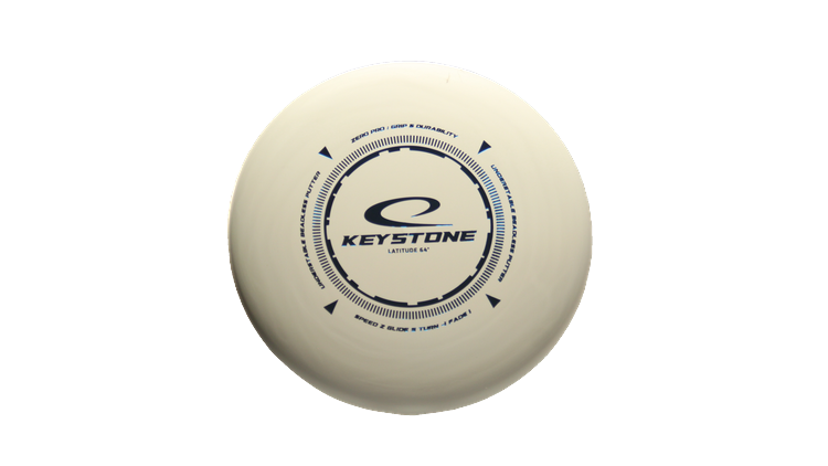 Latitude 64 Zero Pro Keystone Putter Front View