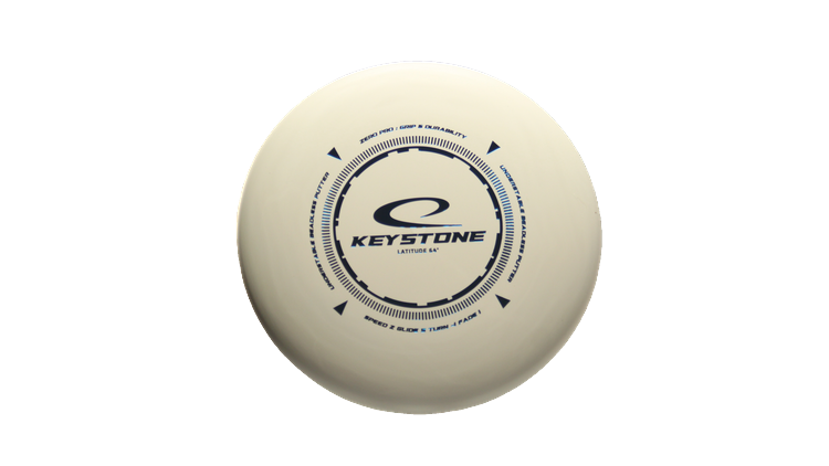 Latitude 64 Zero Pro Keystone Putter Front View