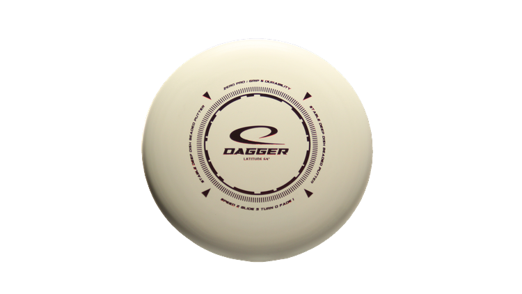 Latitude 64 Zero Pro Dagger Putter Front View