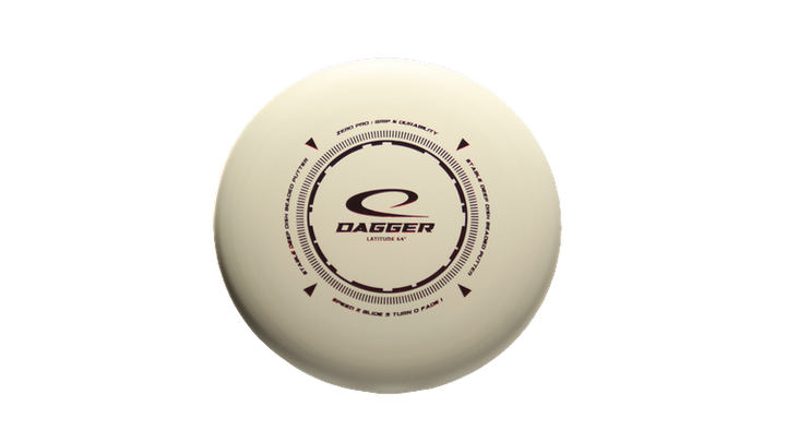 Latitude 64 Zero Pro Dagger Putter Front View