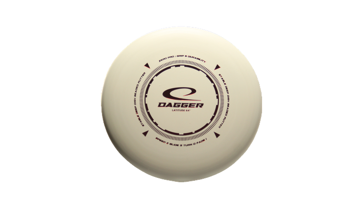 Latitude 64 Zero Pro Dagger Putter Front View