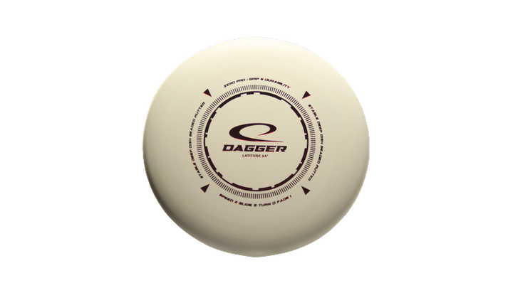 Latitude 64 Zero Pro Dagger Putter Front View