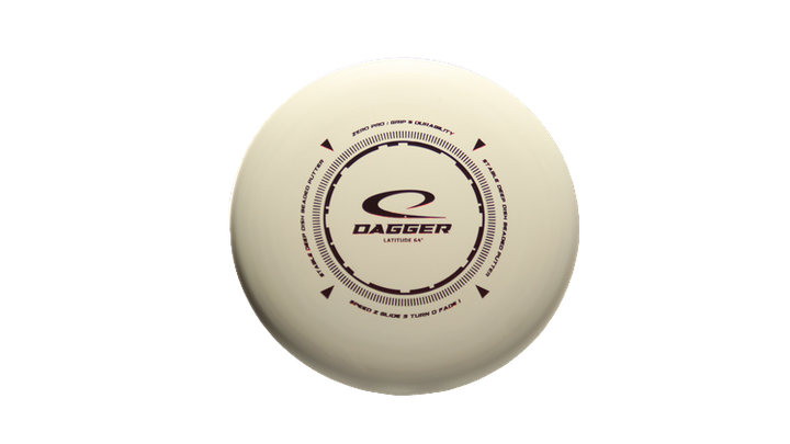 Latitude 64 Zero Pro Dagger Putter Front View
