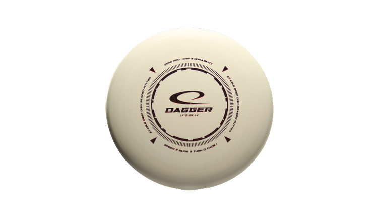 Latitude 64 Zero Pro Dagger Putter Front View
