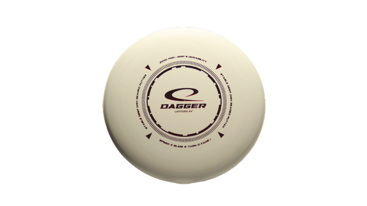 Latitude 64 Zero Pro Dagger Putter Front View