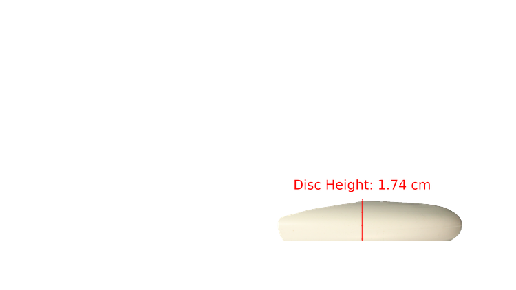 Latitude 64 Zero Pro Dagger Putter Profile View