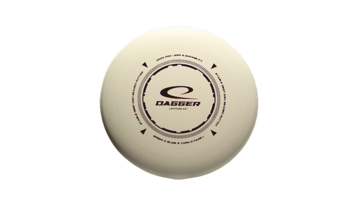 Latitude 64 Zero Pro Dagger Putter Front View