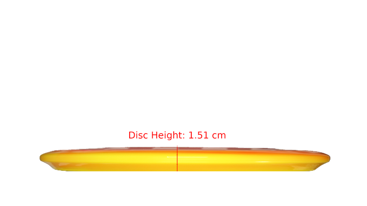 Dynamic Discs Knowledge Keeper Lucid-X Orbit Emac Truth Midrange Profile View