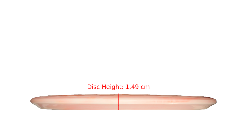Dynamic Discs Knowledge Keeper Lucid-X Orbit Emac Truth Midrange Profile View