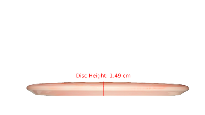 Dynamic Discs Knowledge Keeper Lucid-X Orbit Emac Truth Midrange Profile View