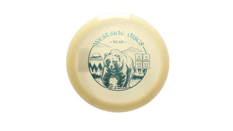 Westside Discs VIP Moonshine Bear Fairway Driver Front View