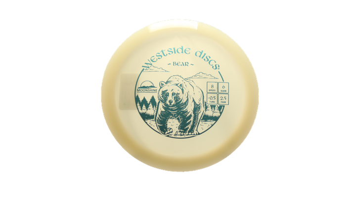Westside Discs VIP Moonshine Bear Fairway Driver Front View