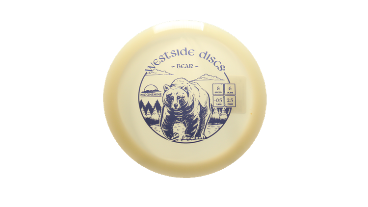 Westside Discs VIP Moonshine Bear Fairway Driver Front View