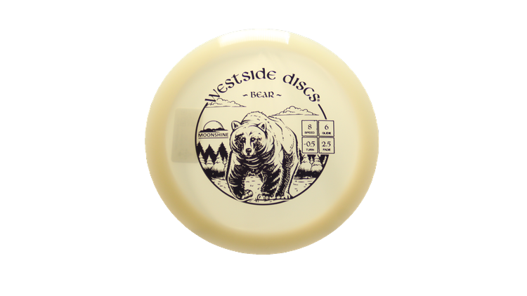 Westside Discs VIP Moonshine Bear Fairway Driver Front View