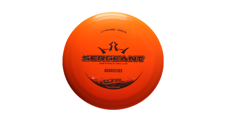 Dynamic Discs Drift Sergeant Distance Driver Front View