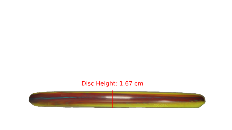 Axiom Saarinen Team Series Particle Eclipse Proxy Putter Profile View