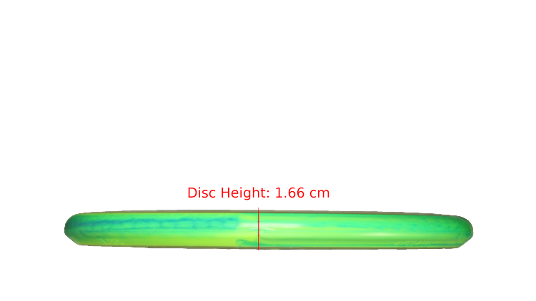 Axiom Saarinen Team Series Particle Eclipse Proxy Putter Profile View