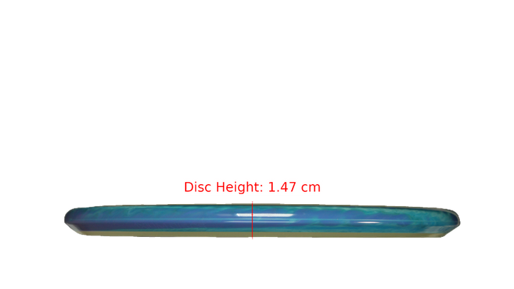Axiom Koling Team Series Particle Eclipse Tempo Putter Profile View