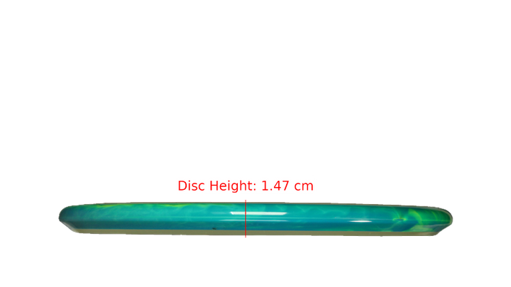 Axiom Koling Team Series Particle Eclipse Tempo Putter Profile View