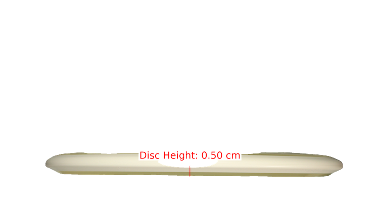 MVP Conrad Team Series Particle Eclipse Detour Midrange Profile View