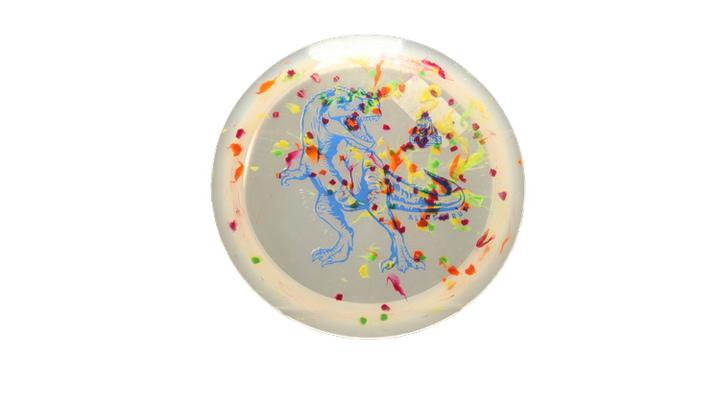 Dino Discs Egg Shell Allosaurus Distance Driver Front View