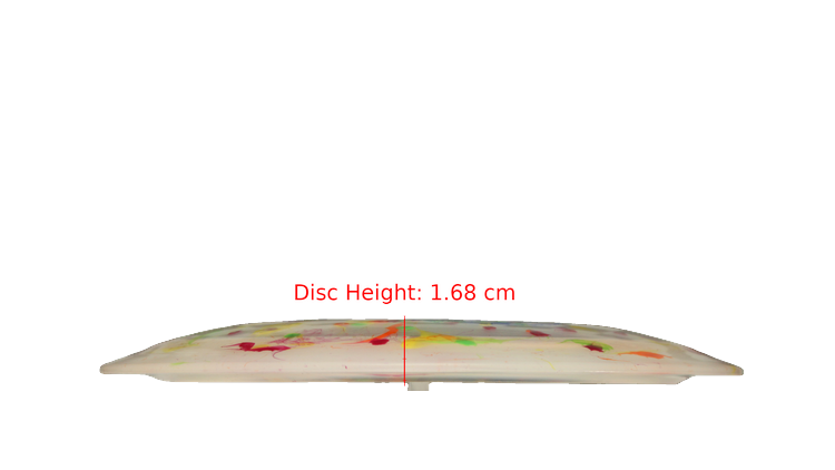 Dino Discs Egg Shell Allosaurus Distance Driver Profile View