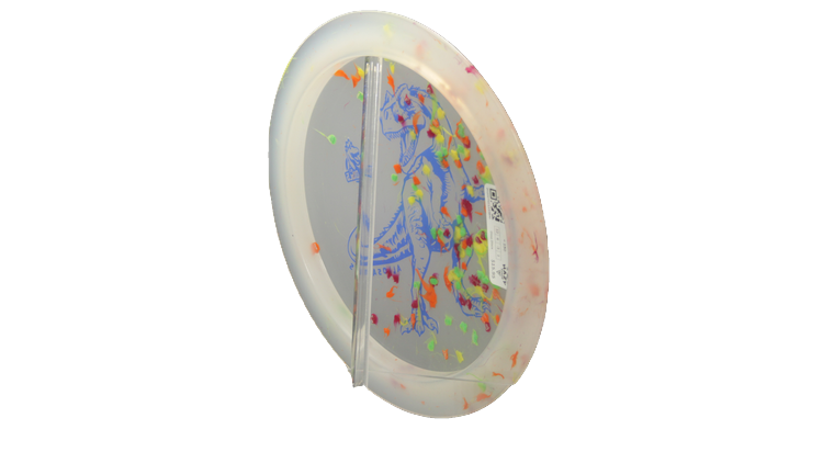 Dino Discs Egg Shell Allosaurus Distance Driver Back View