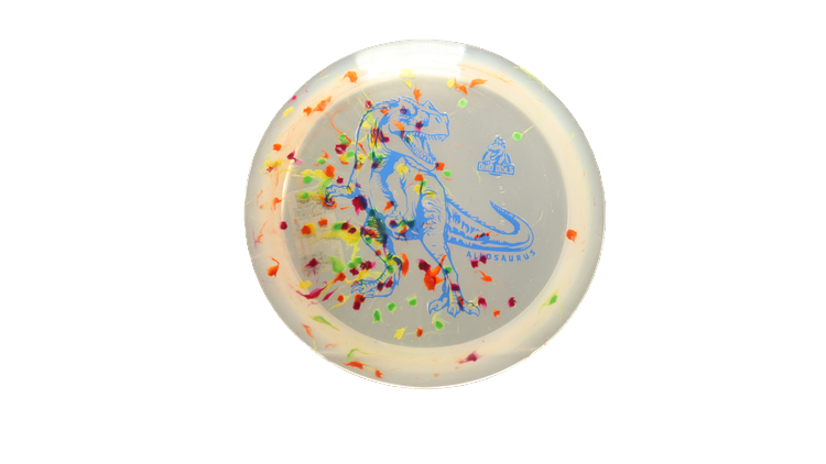 Dino Discs Egg Shell Allosaurus Distance Driver Front View