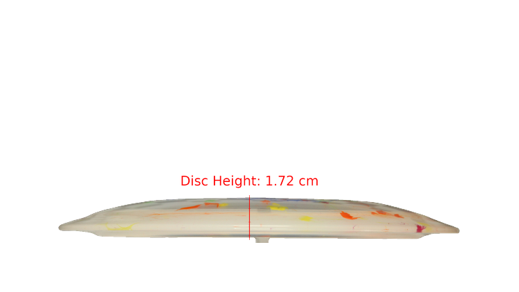 Dino Discs Egg Shell Allosaurus Distance Driver Profile View