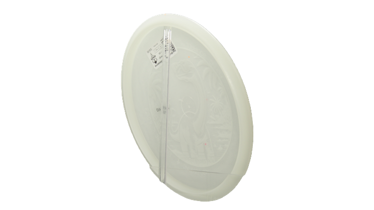 Dino Discs Egg Shell Glow Brachiosaurus Midrange Back View