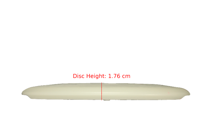 Dino Discs Egg Shell Glow Brachiosaurus Midrange Profile View