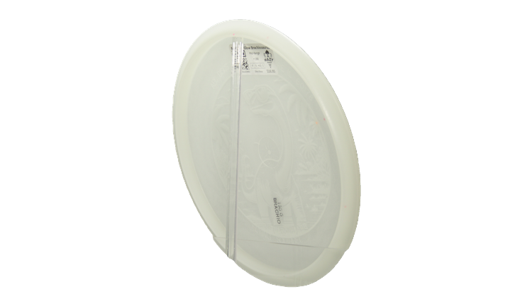 Dino Discs Egg Shell Glow Brachiosaurus Midrange Back View