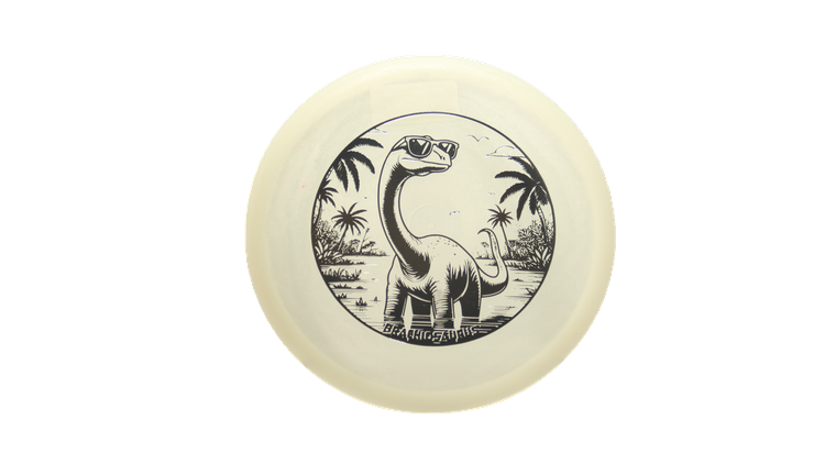 Dino Discs Egg Shell Glow Brachiosaurus Midrange Front View