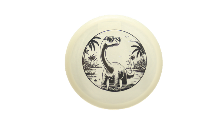 Dino Discs Egg Shell Glow Brachiosaurus Midrange Front View