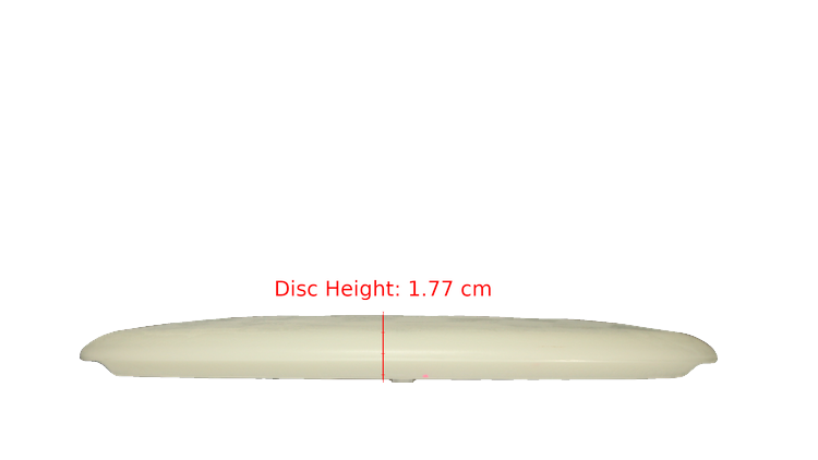 Dino Discs Egg Shell Glow Brachiosaurus Midrange Profile View