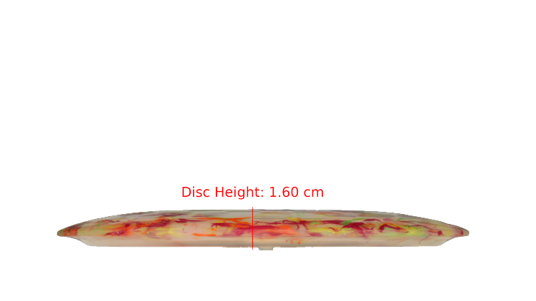 Dino Discs Egg Shell Diplodocus Fairway Driver Profile View