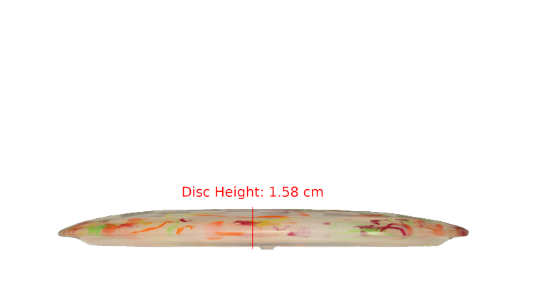 Dino Discs Egg Shell Diplodocus Fairway Driver Profile View