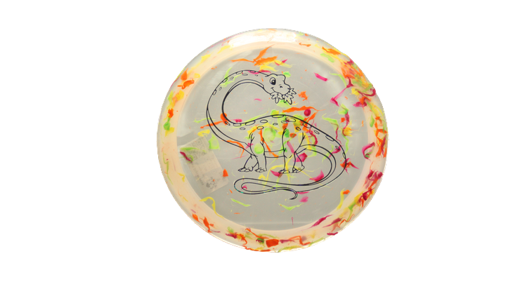 Dino Discs Egg Shell Diplodocus Fairway Driver Front View
