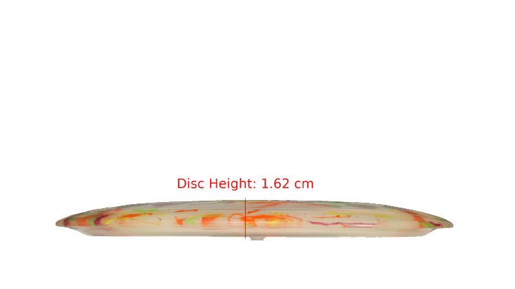 Dino Discs Egg Shell Diplodocus Fairway Driver Profile View