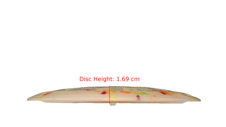 Dino Discs Egg Shell Spinosaurus Distance Driver Profile View