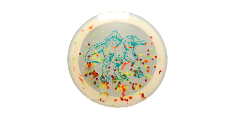 Dino Discs Egg Shell Spinosaurus Distance Driver Front View