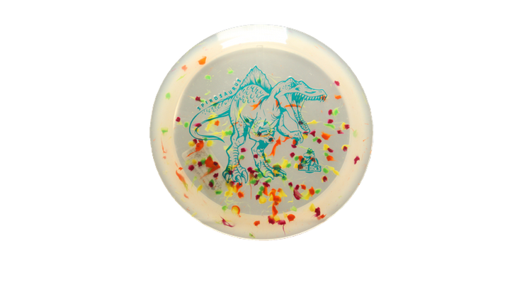 Dino Discs Egg Shell Spinosaurus Distance Driver Front View