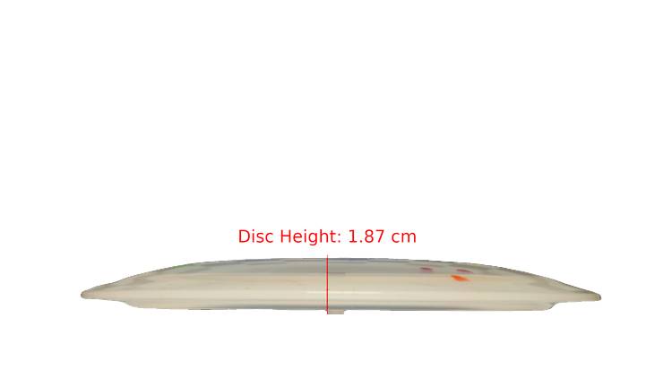 Dino Discs Egg Shell Spinosaurus Distance Driver Profile View