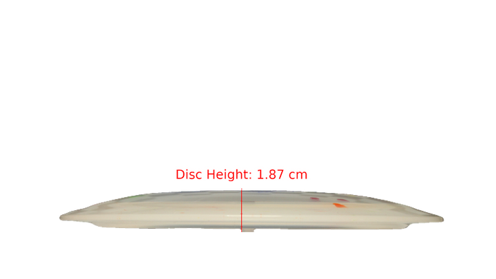 Dino Discs Egg Shell Spinosaurus Distance Driver Profile View