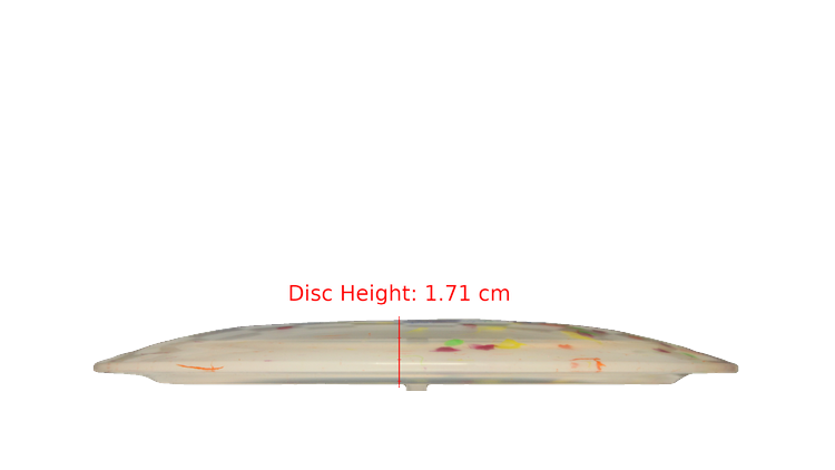 Dino Discs Egg Shell Spinosaurus Distance Driver Profile View