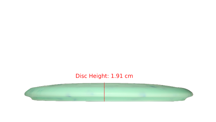 Dino Discs Egg Shell Stegosaurus Midrange Profile View