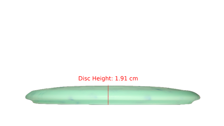 Dino Discs Egg Shell Stegosaurus Midrange Profile View