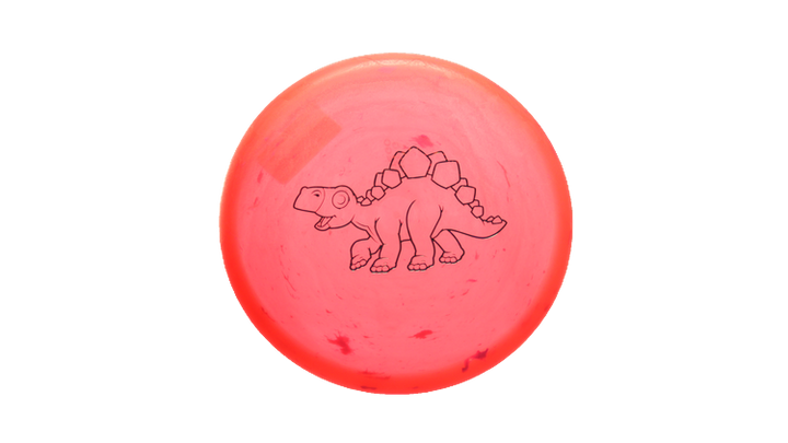 Dino Discs Egg Shell Stegosaurus Midrange Front View