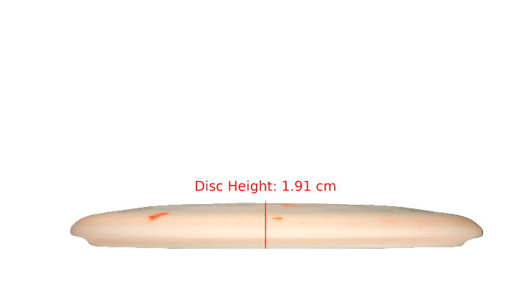 Dino Discs Egg Shell Stegosaurus Midrange Profile View